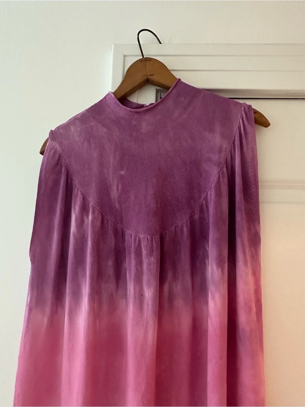 Zara Sleeveless Tie-Dye Maxi Dress - Picture 9 of 14